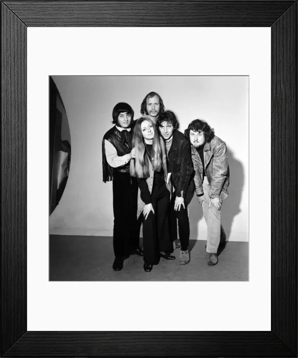 Framed Print : Entertainment Pop Music Groups: The pentangle'group - Jacqui McShee singer Framed Print : Entertainment Pop Music Groups: The pentangle'group - Jacqui McShee singer