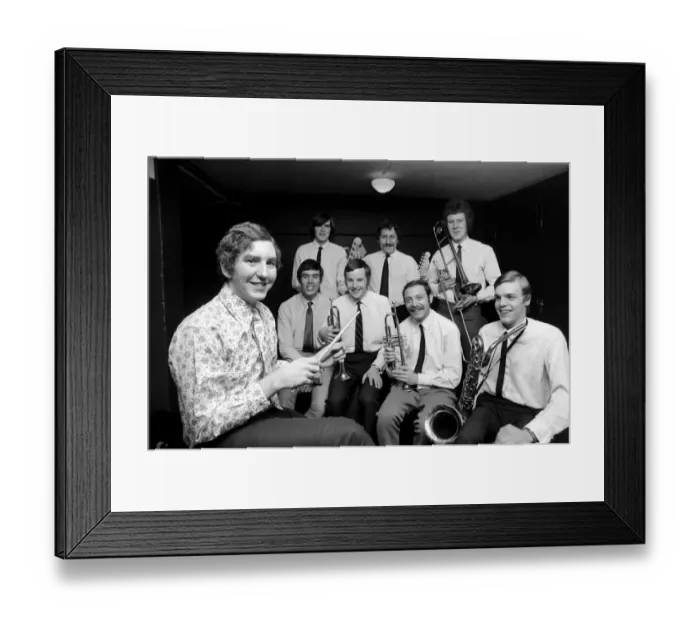 Framed Print : Entertainment Music. 16 year old Andrew Macintosh son of famous band leader Ken Framed Print : Entertainment Music. 16 year old Andrew Macintosh son of famous band leader Ken