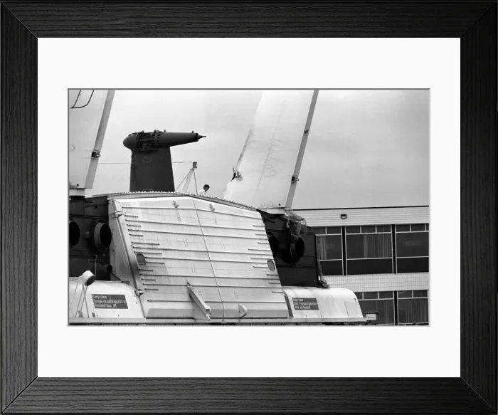 Framed Print : Hovercraft Propeller. December 1969 Z11617-001