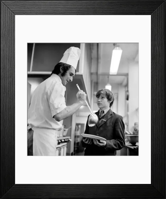 Framed Print : Ray Ward aged 16 who played the title role in the West-End Hit Musical Oliver Framed Print : Ray Ward aged 16 who played the title role in the West-End Hit Musical Oliver