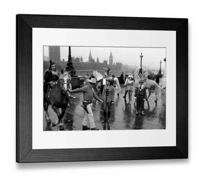 Framed Print : Circus performance by the site of the first circus ring