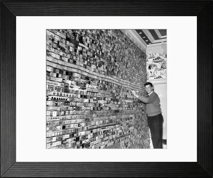 Framed Print : David has no matches. Wow! What a collection - 16, 000 to be exact Framed Print : David has no matches. Wow! What a collection - 16, 000 to be exact