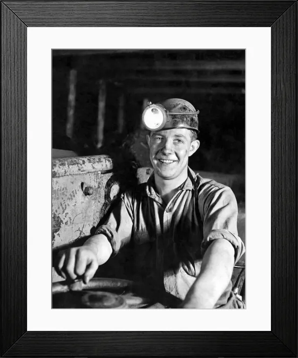 Framed Print : Whitehill Midlothian, Scotland. Mechanised coal mining. Envy of all the other Bevin-Boys Framed Print : Whitehill Midlothian, Scotland. Mechanised coal mining. Envy of all the other Bevin-Boys