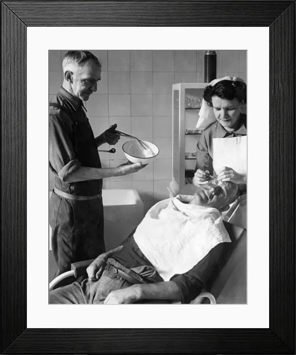 Framed Print : Another pithead medical centre has been opened at Coegnant Colliery in the Llanfi Valley Framed Print : Another pithead medical centre has been opened at Coegnant Colliery in the Llanfi Valley