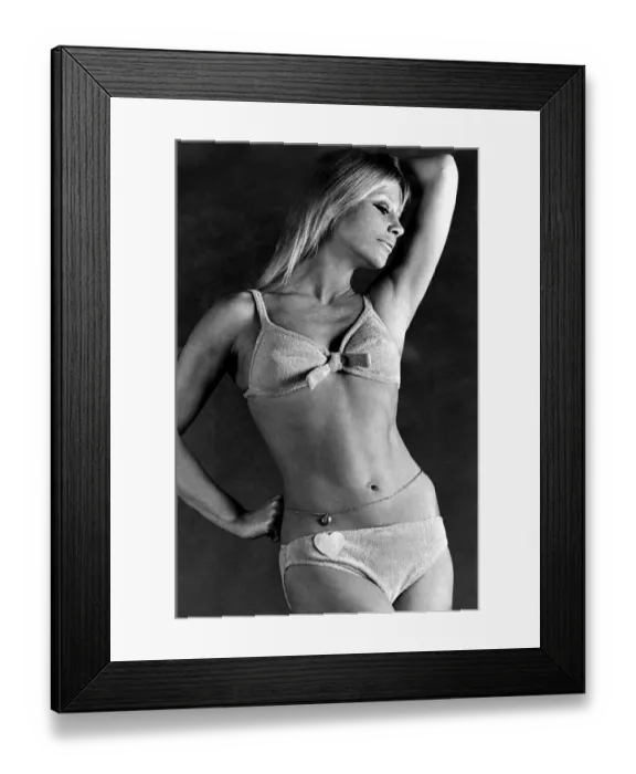 Framed Print : No need to leave your heart at home when you go on holidays. Wear it an on your bikini