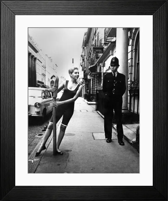 Framed Print : Fashion 1960s. However chilly the weather, teenagers will feel warm in the new Kayser