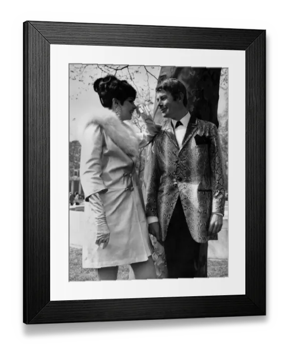Framed Print : Fashion 1960 s. On Monday (17-4-67) at the Europa Hotel, Grosvenor Square Framed Print : Fashion 1960 s. On Monday (17-4-67) at the Europa Hotel, Grosvenor Square
