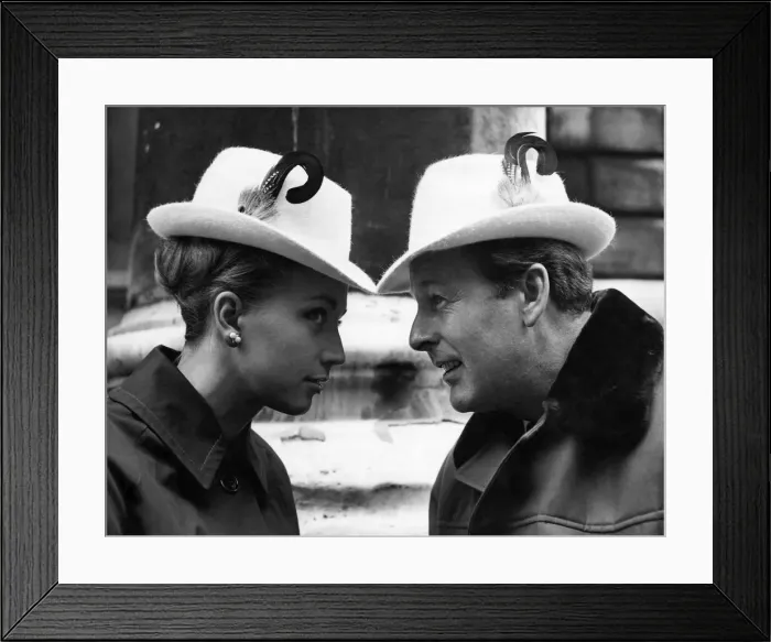 Framed Print : Fashion 1960 s. Yesterday (Wednesday 27-5-64) at the Westbury Hotel, London