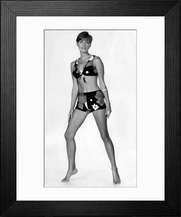 Framed Print : Clothing Beach. This outfit could easily double as a two-piece swimsuit Framed Print : Clothing Beach. This outfit could easily double as a two-piece swimsuit