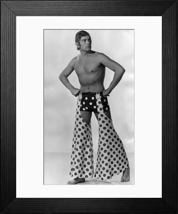 Framed Print : What are chaps'coming to! Beach combing, it seems Framed Print : What are chaps'coming to! Beach combing, it seems