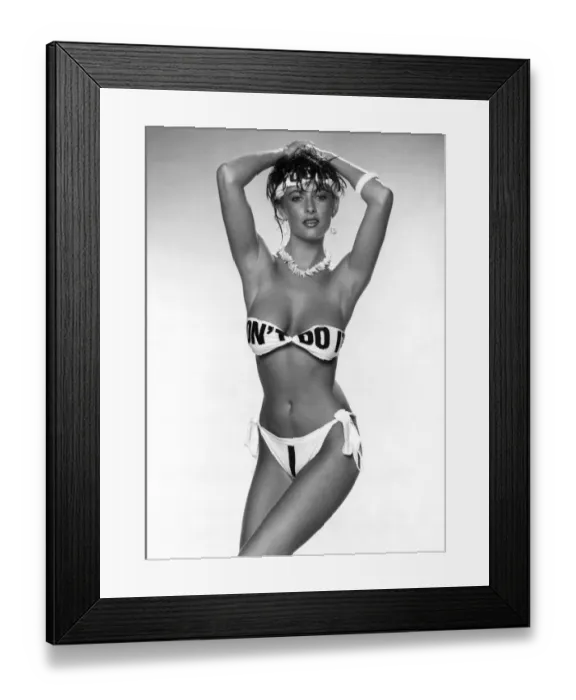 Framed Print : Fashion - Misc. Frankies t-shirt goes to pieces. Suddenly, this summer
