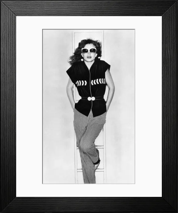 Framed Print : Fashion - Misc. Two-tone fashions. The annual search for new variations on the old Framed Print : Fashion - Misc. Two-tone fashions. The annual search for new variations on the old
