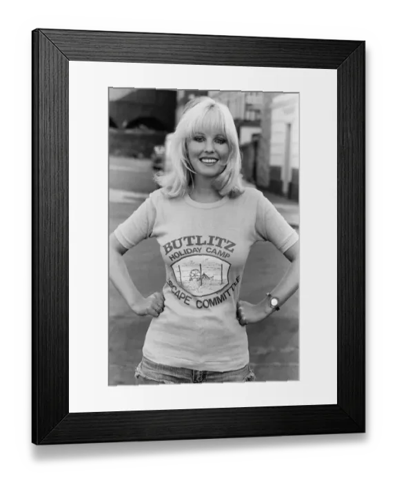 Framed Print : Fashion - 1970s. The hee shirts. Some people will wear anything for laughs Framed Print : Fashion - 1970s. The hee shirts. Some people will wear anything for laughs