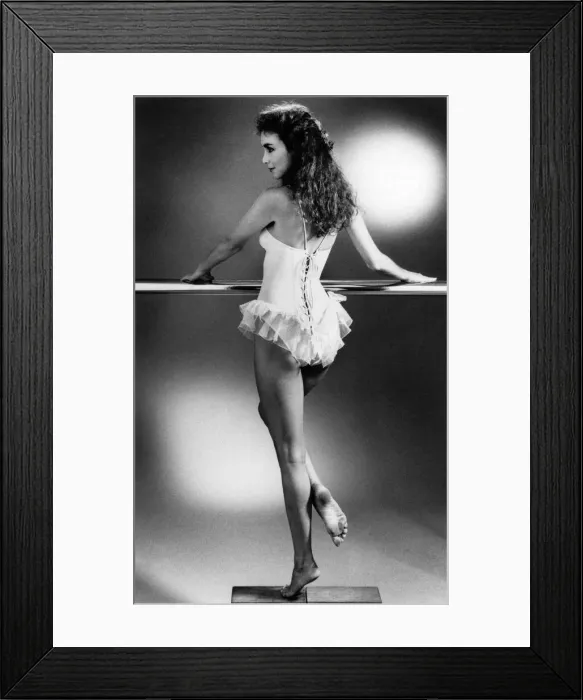 Framed Print : Fashion - Beachwear: In at the deep end. Celia Dewes is a young swimwear designer Framed Print : Fashion - Beachwear: In at the deep end. Celia Dewes is a young swimwear designer