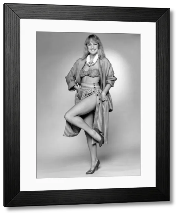 Framed Print : Fashion. The designer behind Bus Stop, that cheap and cheerful chain of shops that set