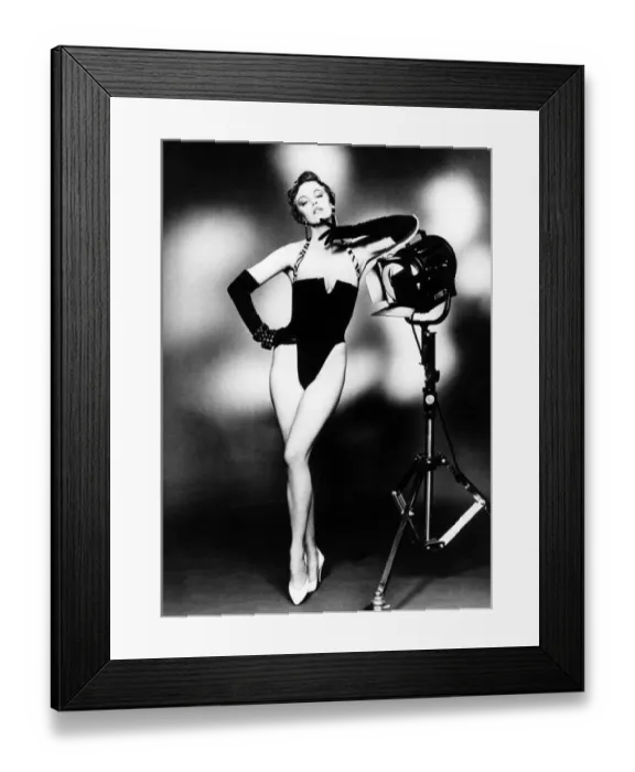 Framed Print : Fashion - Beachwear. Swimsuits that are swimmable: Ten years ago it would have been crazy