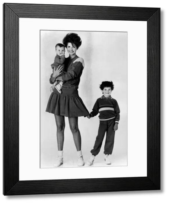 Framed Print : Fashion. Team up! Exercise used to be all knee-bends, flapping vests Framed Print : Fashion. Team up! Exercise used to be all knee-bends, flapping vests