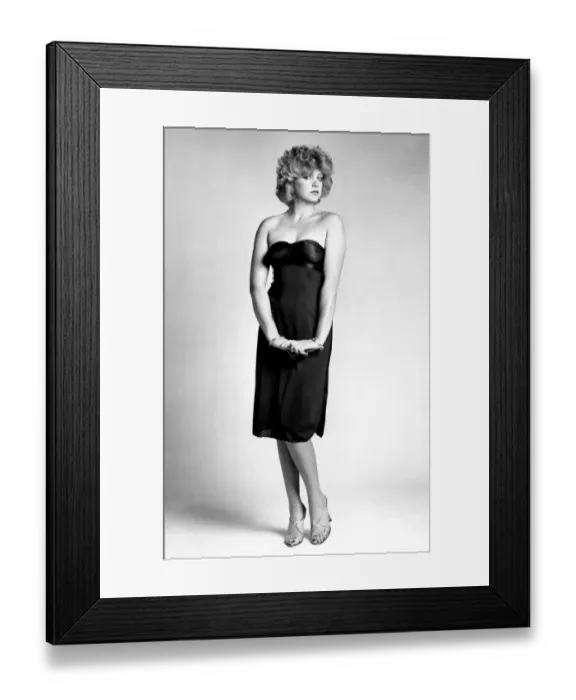 Framed Print : Fashion - 1970s. One piece skin tight. The one-piece underwear is in for the autumn Framed Print : Fashion - 1970s. One piece skin tight. The one-piece underwear is in for the autumn