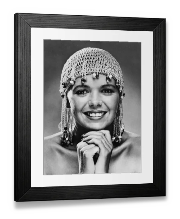 Framed Print : Fashion - Misc. Indian stunner! Every girl can let fashion go to her head this summer