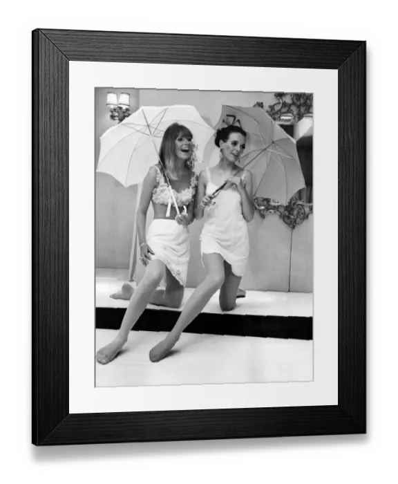 Framed Print : Kayser Bondor, the lingerie firm, gave a showing of their Autumn styles on Tuesday Framed Print : Kayser Bondor, the lingerie firm, gave a showing of their Autumn styles on Tuesday