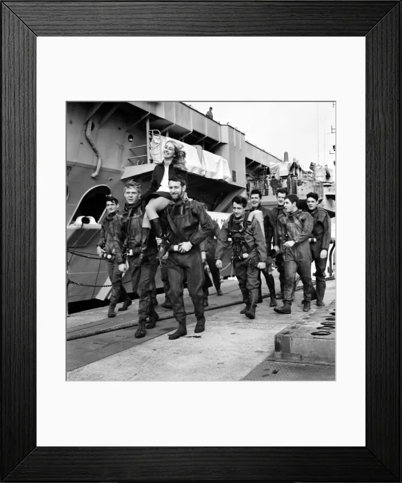 Framed Print : Entertainment. Military Navy: Twenty ships divers from H. M. S Framed Print : Entertainment. Military Navy: Twenty ships divers from H. M. S