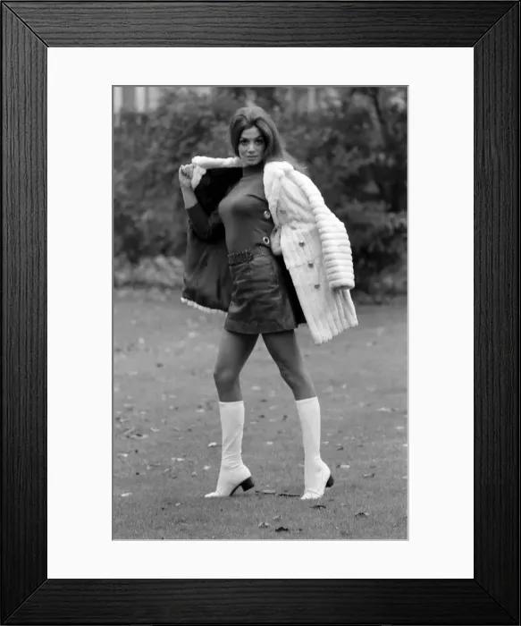 Framed Print : 23 year old Angie Grant plays the part of Cynthia, the girl who seduces Donald Pleasance