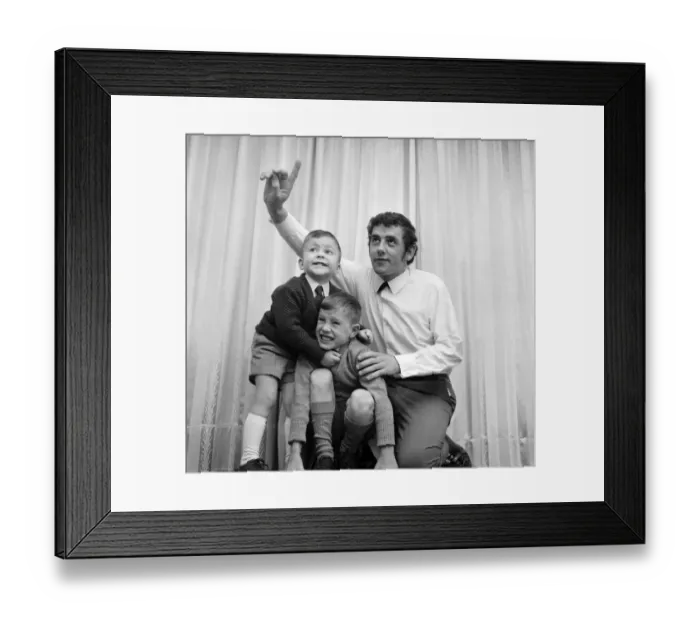 Framed Print : Children Humour: The youngest ref of wrestling Brian Dixon, 21 Framed Print : Children Humour: The youngest ref of wrestling Brian Dixon, 21