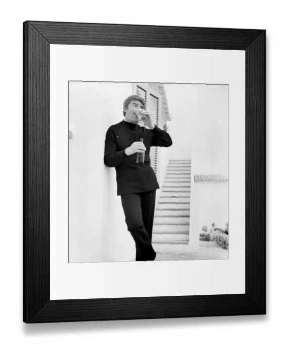 Framed Print : Entertainment Television: Peter Adamson who plays Len Fairclough in Framed Print : Entertainment Television: Peter Adamson who plays Len Fairclough in
