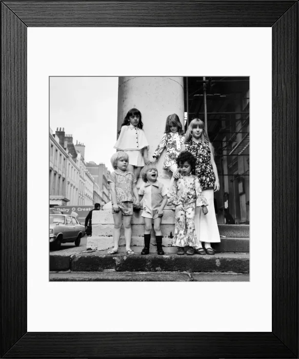 Framed Print : Its a pretty spring for children at Tick-A-Tee with a collection of super swinging Framed Print : Its a pretty spring for children at Tick-A-Tee with a collection of super swinging