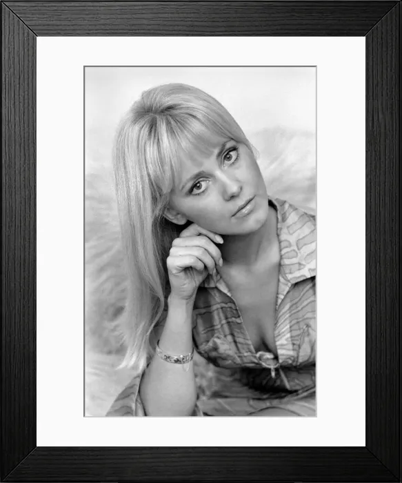 Framed Print : Television actress Yutte Stensgaard from the recent series of