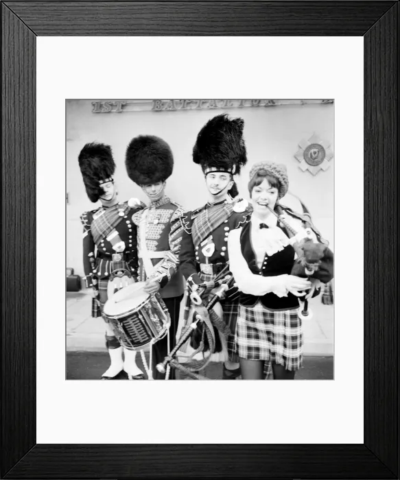 Framed Print : Margaret Savage who is making her debut as leading lady singer in Framed Print : Margaret Savage who is making her debut as leading lady singer in
