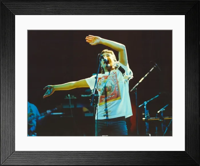 Framed Print : Lindisfarne playing the Sailing Home Swan Hunter Fighting Fund Concert at the Newcastle Framed Print : Lindisfarne playing the Sailing Home Swan Hunter Fighting Fund Concert at the Newcastle