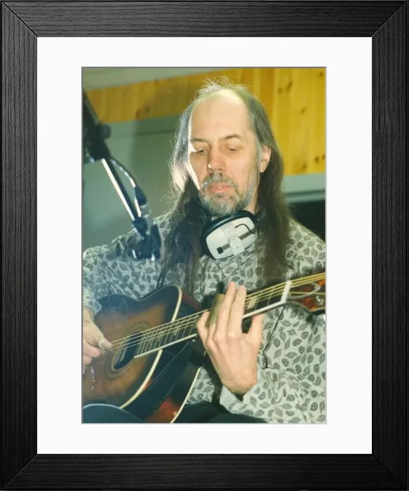 Framed Print : Lindisfarne rehearsing. 25  /  11  /  92. Rod Clements pictured