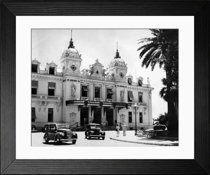 Framed Print : The Casino, Monte Carlo. January 1956 P011329