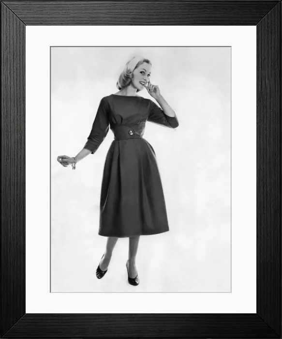 Framed Print : Reveille fashions December 1958 P011144 Framed Print : Reveille fashions December 1958 P011144