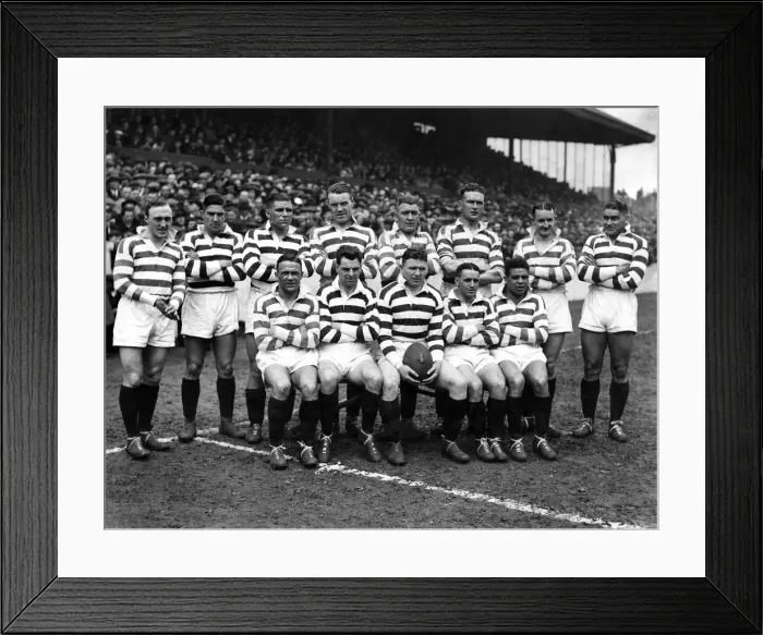 Framed Print : Wigan. F. C. Back row- left to right: J. C. Morley, A. E. Davis. H. Edwards, R. Hathway. J Framed Print : Wigan. F. C. Back row- left to right: J. C. Morley, A. E. Davis. H. Edwards, R. Hathway. J