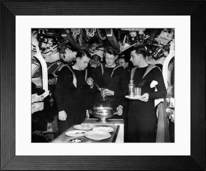 Framed Print : Looking after the important part of the party, are left to right, A. B. S. D Framed Print : Looking after the important part of the party, are left to right, A. B. S. D