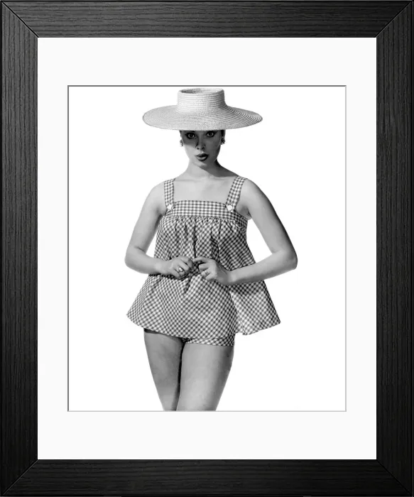 Framed Print : Reveille Holiday Fashions. May 1958 P011108 Framed Print : Reveille Holiday Fashions. May 1958 P011108