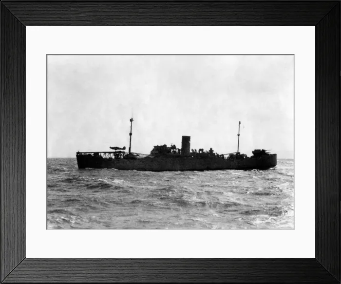 Framed Print : Ships of the Merchant Navy are now carrying their own fighter aeroplanes Framed Print : Ships of the Merchant Navy are now carrying their own fighter aeroplanes