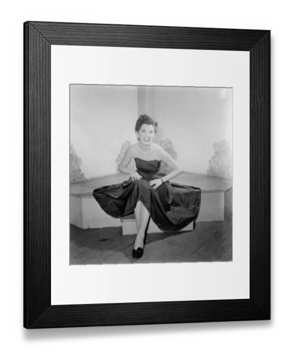 Framed Print : Described as the 1928 Look'this original outfit in Black and Gold Brocade Framed Print : Described as the 1928 Look'this original outfit in Black and Gold Brocade