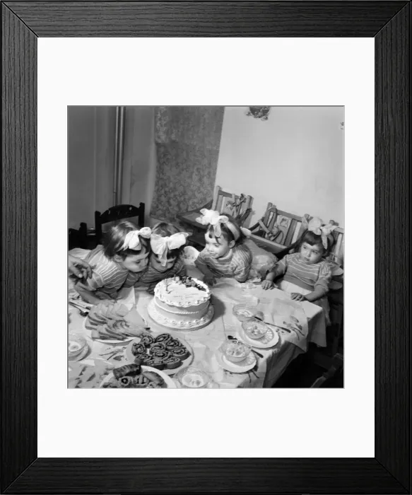 Framed Print : Children quads: The Cole quads throw a birthday party to celebrate their third birthday Framed Print : Children quads: The Cole quads throw a birthday party to celebrate their third birthday