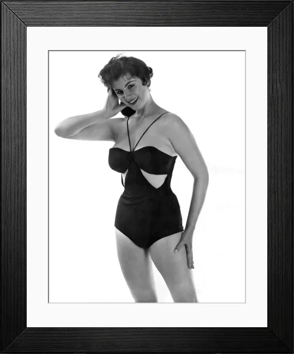 Framed Print : Reveille Fashions. July 1958 P011106 Framed Print : Reveille Fashions. July 1958 P011106