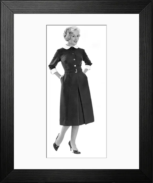 Framed Print : Reveille Fashions. October 1958 P011136 Framed Print : Reveille Fashions. October 1958 P011136