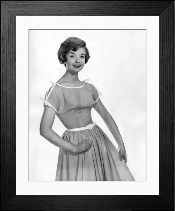 Framed Print : Clothing - Fashion. Revielle fashions. May 1958 P011145 Framed Print : Clothing - Fashion. Revielle fashions. May 1958 P011145