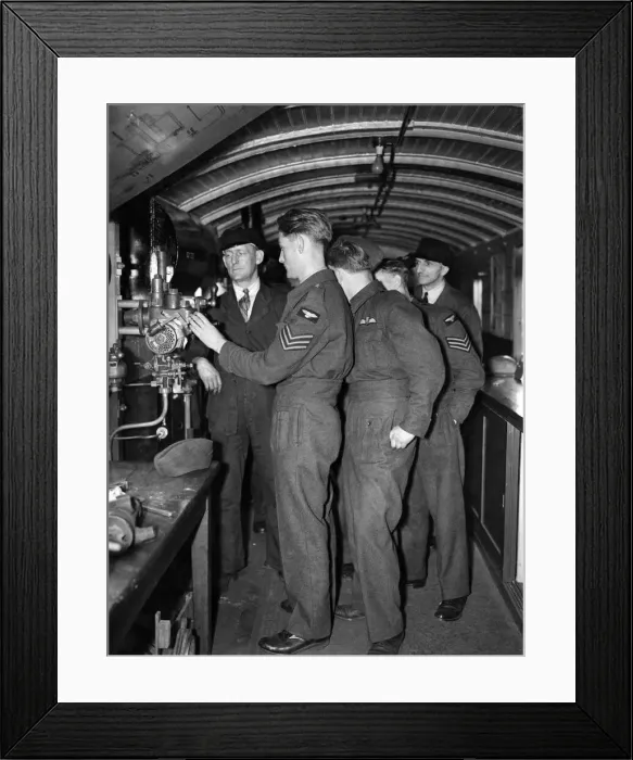 Framed Print : A specially constructed coach, fitted with the actual vacuum brake as operates on a loco Framed Print : A specially constructed coach, fitted with the actual vacuum brake as operates on a loco