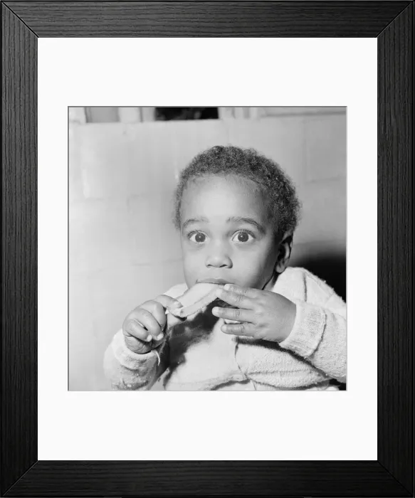 Framed Print : Children expressions at the London County Council day nursery at Cold Harbour Lane Framed Print : Children expressions at the London County Council day nursery at Cold Harbour Lane