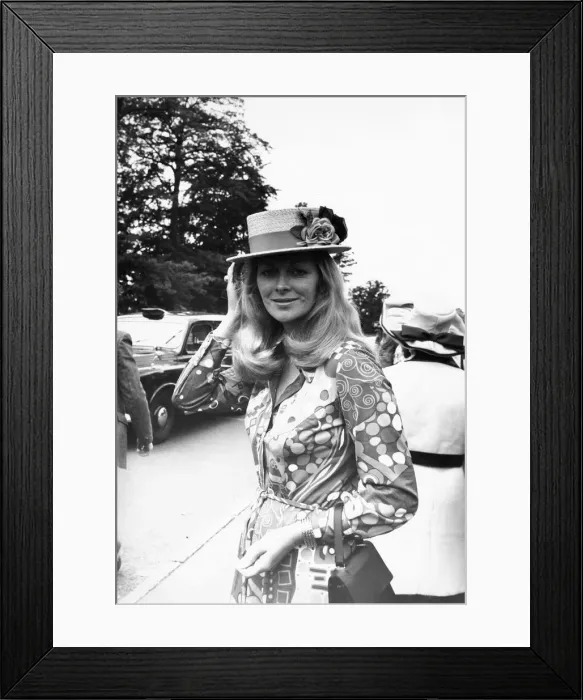 Framed Print : Mrs Anthony Seare at Royal Ascot Framed Print : Mrs Anthony Seare at Royal Ascot