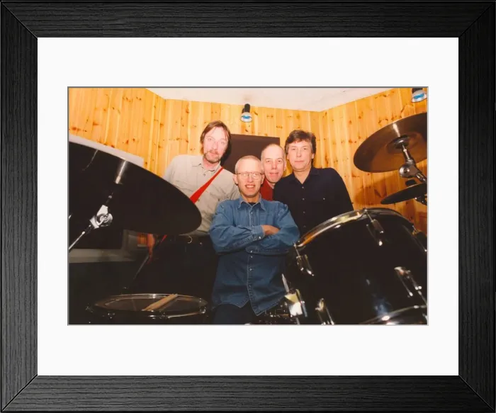 Framed Print : Lindisfarne rehearsing. 28 / 04 / 95. (L-R) Alan Hull, Ray Laidlaw Framed Print : Lindisfarne rehearsing. 28 / 04 / 95. (L-R) Alan Hull, Ray Laidlaw