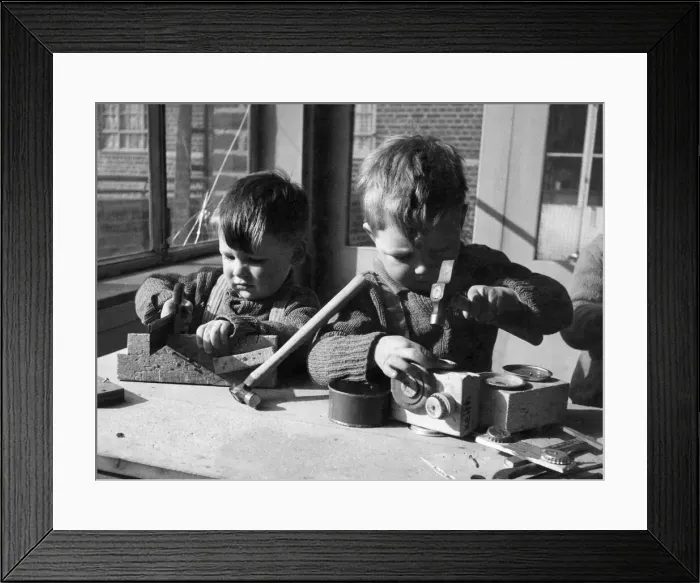 Framed Print : Please do not disturb - we re making a liner. An ocean-going liner Framed Print : Please do not disturb - we re making a liner. An ocean-going liner