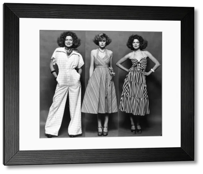 Framed Print : An outfit for every occasion, dress or jumpsuit, by Lee Bender for Bus Stop, Newcastle Framed Print : An outfit for every occasion, dress or jumpsuit, by Lee Bender for Bus Stop, Newcastle